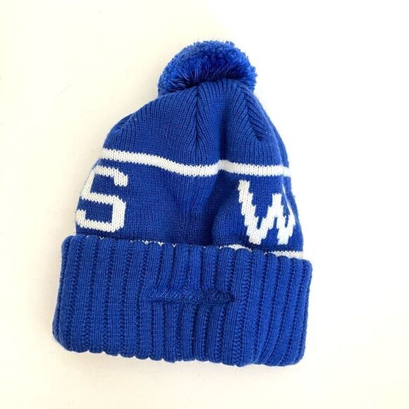 Mitchell & Ness Golden State Warriors Pom Beanie - Picture 4 of 6